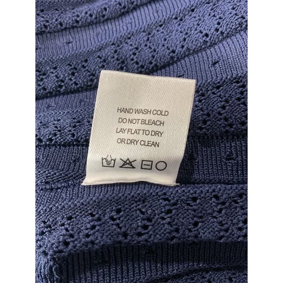 Staud 'Ellen' Blue Viscose Top Size M - Picture 5 of 6